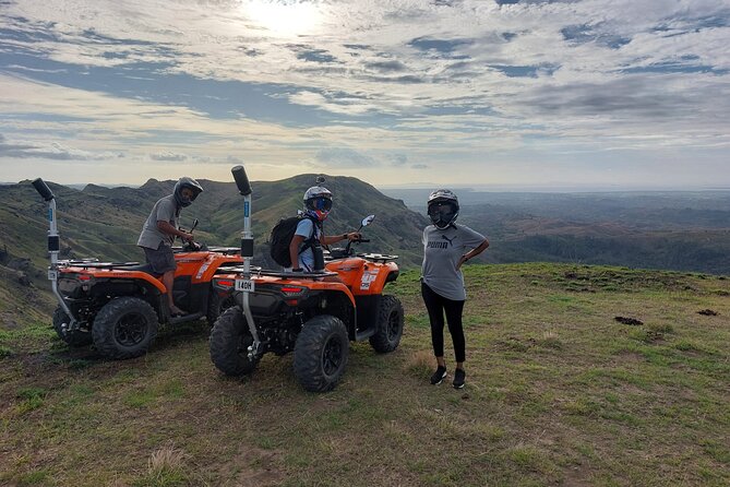 ATV Quad Bike Adventure Tour to Nausori's Famous Mountain Top - The waterfall swim and photo stop