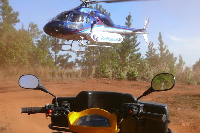 ATV Quad Bike and Helicopter Adventure Tour to Remote Village (Departs Nadi) - The Nausori Highlands bring mud, cane, and wide views