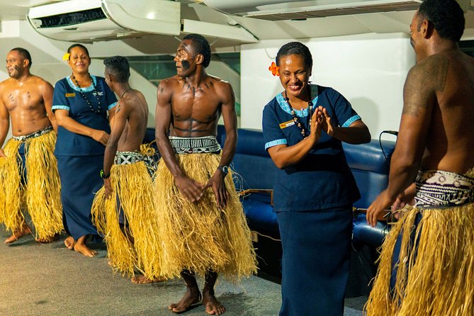 Captain Cook Cruises Fiji - Sunset Dinner Cruise - Music, Comedy, and Fijian Cultural Entertainment