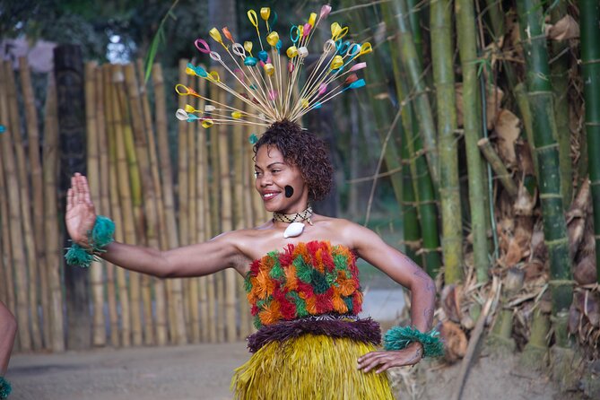Cultural Night Tour - Walking through the temple, chief’s house, and bure huts