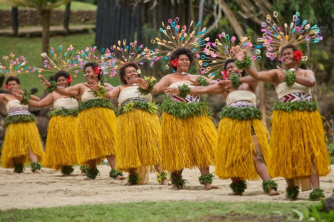 Damodar Arts Village - Spirit of Fiji Tour - Entering the village at 11:00 am