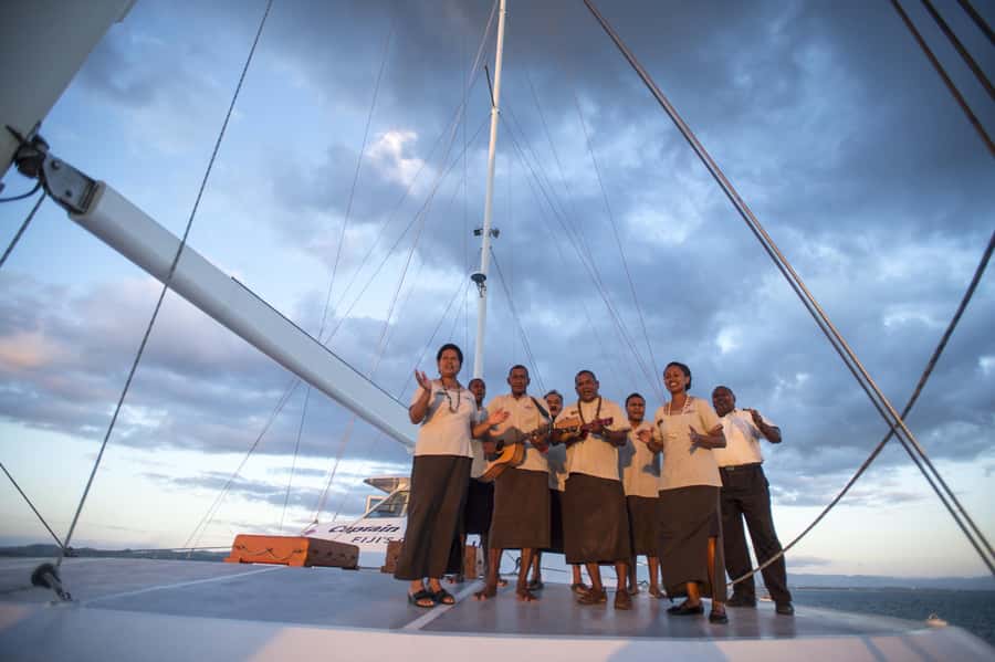 Fiji: Captain Cook Cruises Sunset Dinner Cruise with Lobster - Setting out from Nadi and Denarau