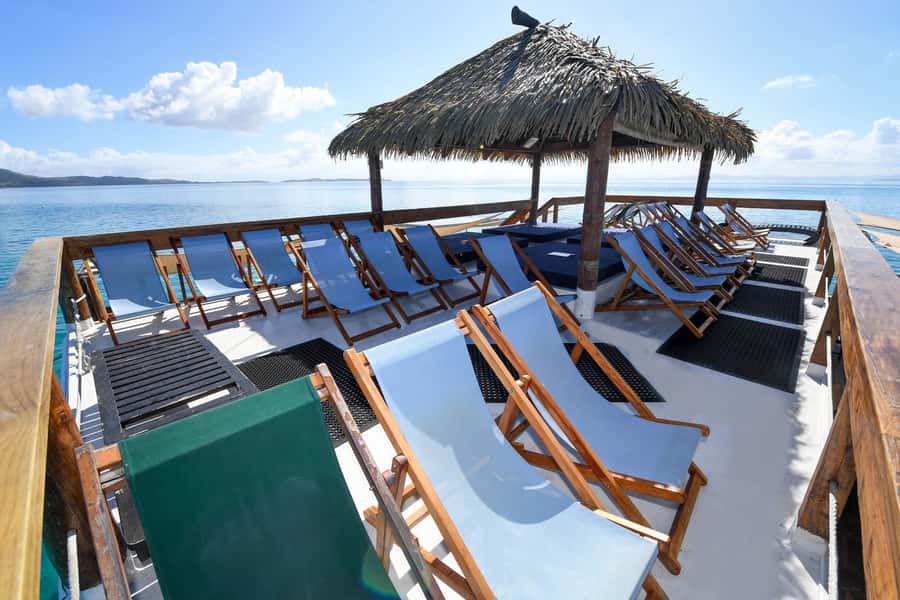 Fiji: Cloud 9 Floating Platform & Water Sports Adventure - Swimming, jumping, and water sports