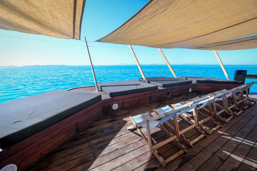 Fiji: Cloud 9 Floating Platform & Water Sports Adventure - Music, staff, and the party atmosphere