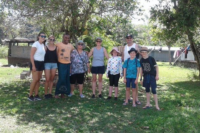 Fiji Local Village, Market, Temple & Garden of Sleeping Giant with Mud Pool Tour - Viseisei Village and the story of first landing
