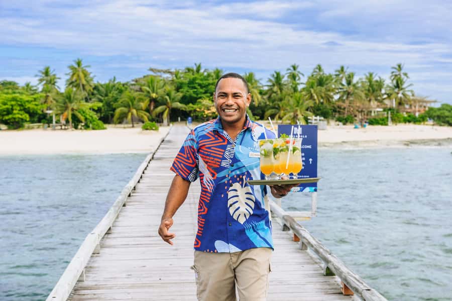 Fiji: Malamala Beach Club Private Island Day Pass & Transfer - Snorkeling, kayaking, and paddleboarding