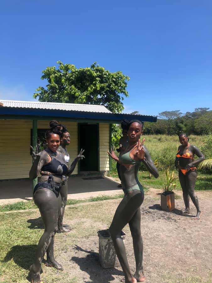 FIJI: Sabeto Hotspring & Mudpool Tours, Tickets & Transfers - The natural mud wrap and mud bath