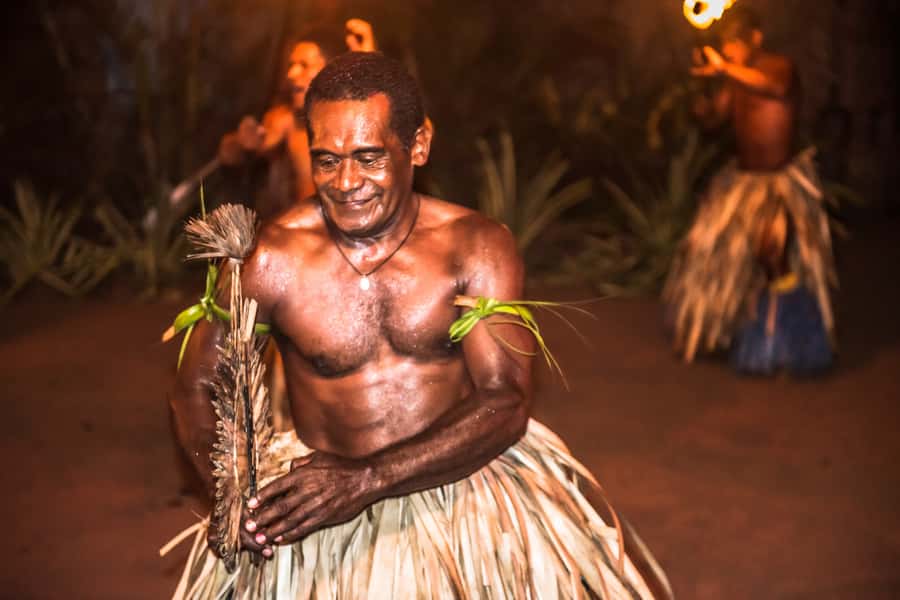 Fiji: Sunset River Cruise & Island Fire Dance Experience - From your hotel to the Tuva River