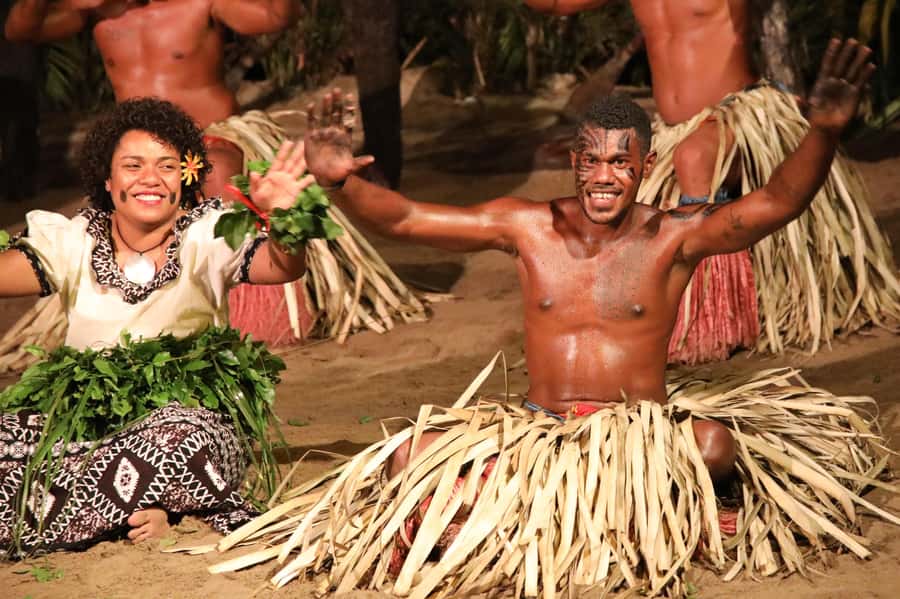 Fiji: Sunset River Cruise & Island Fire Dance Experience - Firewalking, then the Legends of the Pacific show