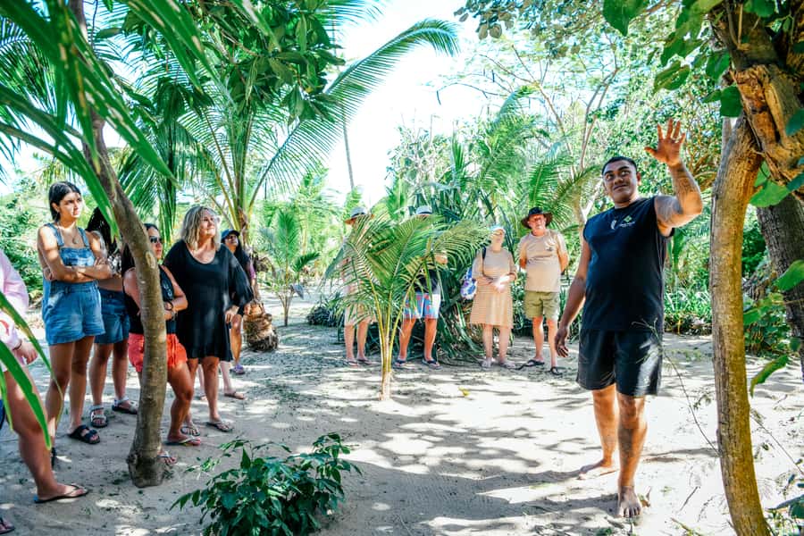 Fiji: Village & Mud-Crab Catching Tour - BBQ lunch, salads, and the mud-crab lesson