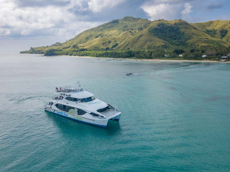Fiji: Yasawa Islands Explorer Cruise with Lunch - Aboard the Yasawa Flyer for nearly nine hours