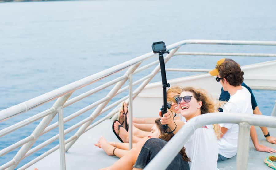 Fiji: Yasawa Islands Explorer Cruise with Lunch - The Yasawa Islands from the water