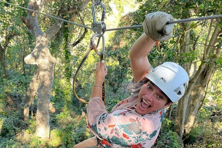 Fiji: Zipline Adventure and Cave Exploration - The climb through Fiji’s upper forest