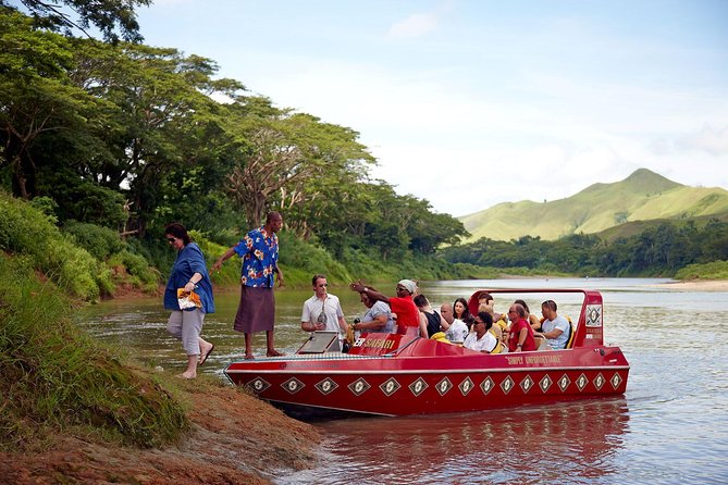 Half Day Sigatoka River Jetboat & Village Tour with Lunch & Transfers - Pickup, check-in, and booking details