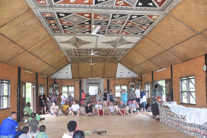 Jewel Of Fiji incl Fijian Village, Waterfall & Lunch Coral Coast - Fijian dances and a lovo buffet lunch