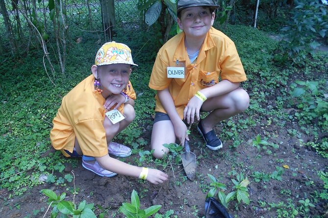 Kids Park Ranger for a Day - Putting on the Kula Ranger uniform