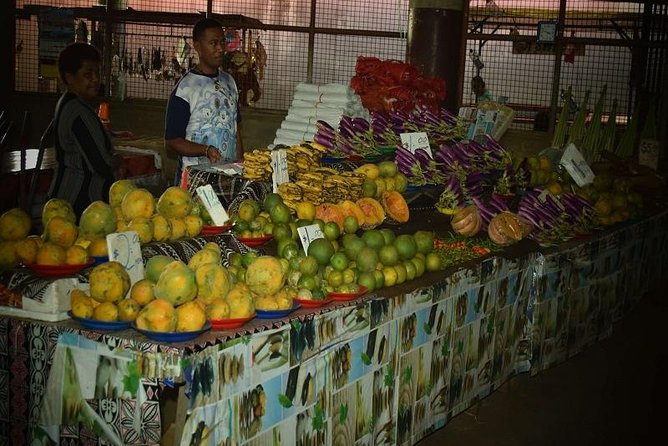 Mud Pools-Nadi Private Therapeutic Pools, Gardens, Temple, Market &Shopping Tour - Nadi’s produce market: a short look at daily life