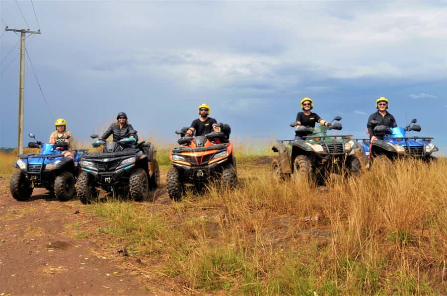 Nadi: Quad Bike ATV Off-Road Adventure Tour with Transfers - Safety gear and practice before the rough tracks