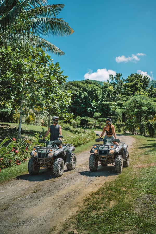 Nadi: Quad Bike ATV Off-Road Adventure Tour with Transfers - The mountain plateau and Mamanuca views