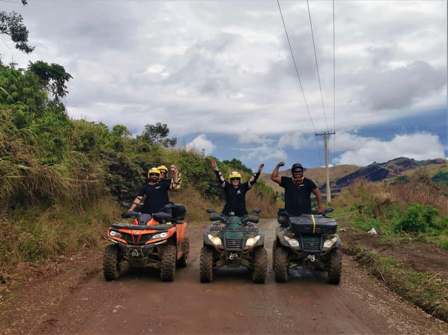Nadi: Quad Bike ATV Off-Road Adventure Tour with Transfers - Returning through town and finishing at the beach