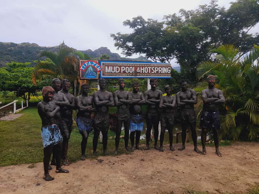 NADI-SABETO: Tifajek Hot Spring and Mudpool Natural Spa - The drive from Nadi through sugar cane country