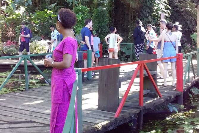 Nadi Sightseeing & Mud Pool Tour - Ex Fiji Marriott, Momi Bay - Walking through the Garden of the Sleeping Giant