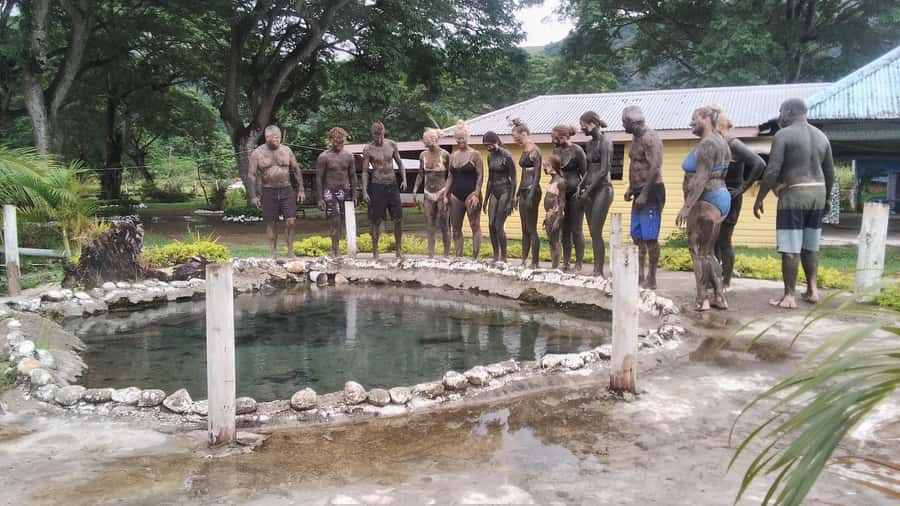 Natadola Beach Tour With Tifajek Mud Pool & Hotspring - Swimming is included, but pack for comfort