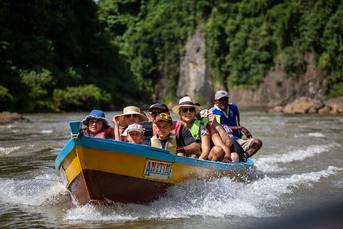 River Tubing Fiji, Navua River - The journey upriver by longboat