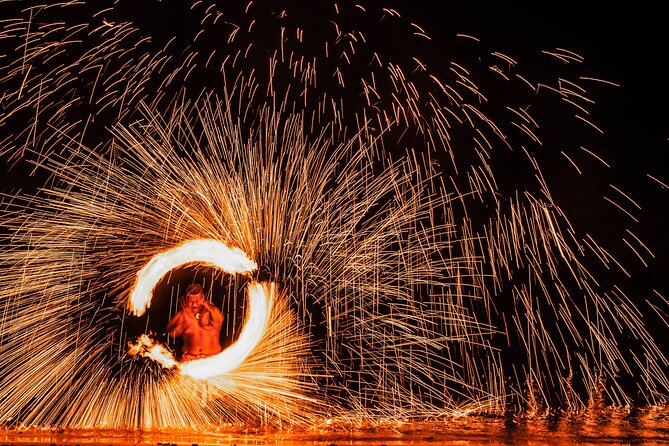 Sunset Cruise with Dinner and Fire Show - A sunset outing with a useful reality check
