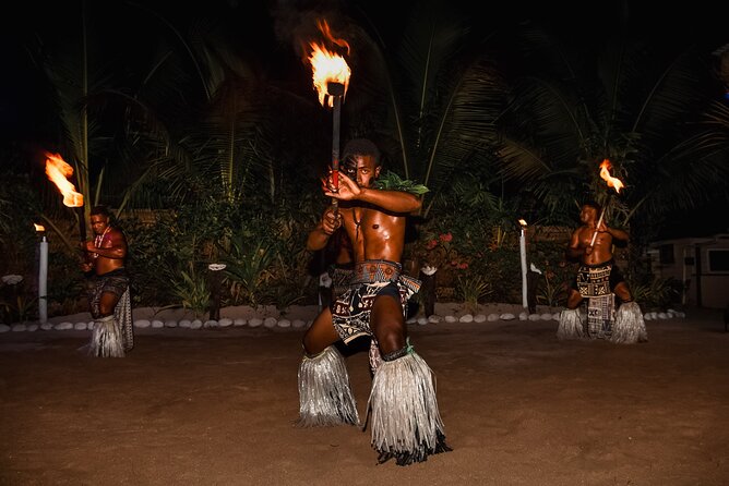 Sunset Cruise with Dinner and Fire Show - The Legends of the Pacific performance